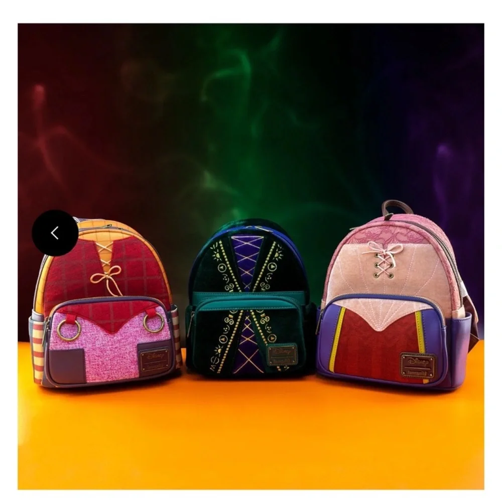 Loungefly Disney Hocus Pocus Winifred Sanderson Cosplay Mini Backpack Exclusive